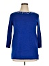 Spense Blue Pullover Sweater Size XL - photo 1