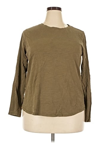 Sonoma Goods for Life 3/4 Sleeve T-Shirt (view 1)