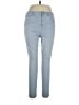 CALVIN KLEIN JEANS Solid Blue Jeans Size 14 - photo 1