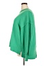 Peach Solid Green Pullover Sweater Size 3X - photo 5