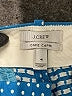 J.Crew Polka Dots Blue Casual Pants Size 4 - photo 7