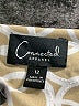 Connected Apparel 100% Polyester Print Tan Cocktail Dress Size 12 - photo 7