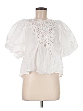 Free People Short Sleeve Blouse