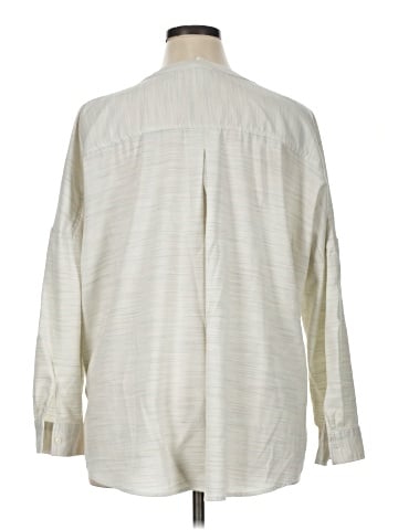 Ann Taylor LOFT Outlet Long Sleeve Blouse (view 2)