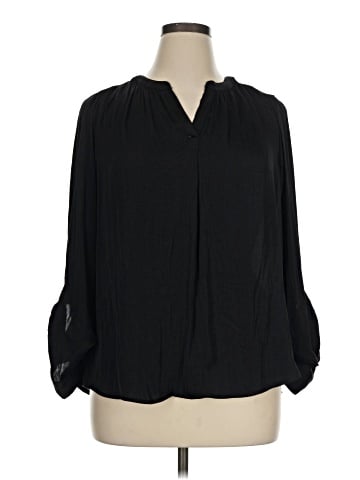 Simply Vera Vera Wang 3/4 Sleeve Blouse (view 1)