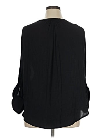Simply Vera Vera Wang 3/4 Sleeve Blouse (view 2)