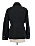 Anne Klein 100% Polyester Argyle Black Coat Size M - photo 2