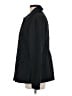 Anne Klein 100% Polyester Argyle Black Coat Size M - photo 5