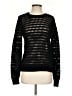 Halogen Polka Dots Black Pullover Sweater Size S - photo 1