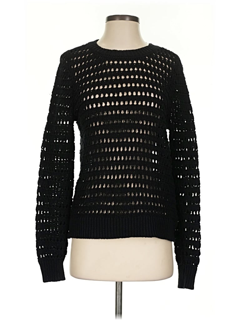 Pre-owned Halogen Pullover Sweater In Black