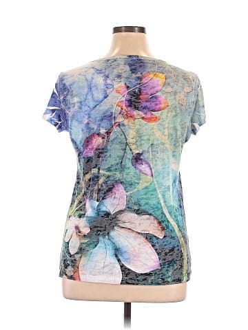 NY Collection Short Sleeve Top (view 2)