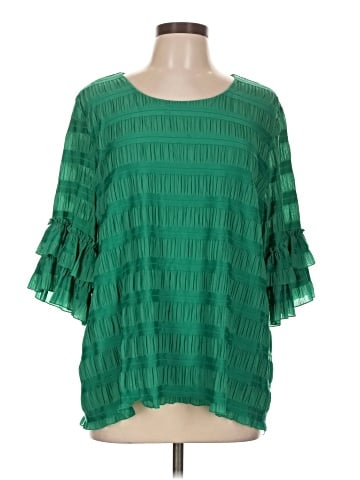 Alfani 3/4 Sleeve Blouse (view 1)