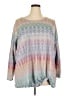 Cj Banks Tie-dye Silver Pullover Sweater Size 3X - photo 1