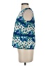 Talbots Blue Sleeveless Silk Top Size 4 Petite - photo 5
