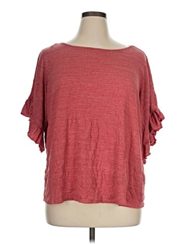 Cable & Gauge Short Sleeve Top (view 1)