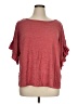 Cable & Gauge Red Short Sleeve Top Size 1X - photo 1