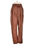 Free People 100% Polyester Brown Casual Pants Size 6 - photo 1