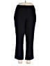 Lane Bryant Solid Black Dress Pants Size 22S - photo 1
