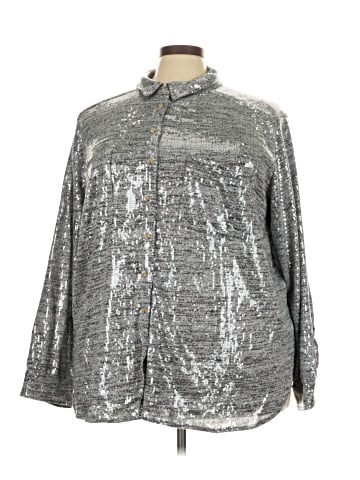 Pilcro Long Sleeve Blouse (view 1)