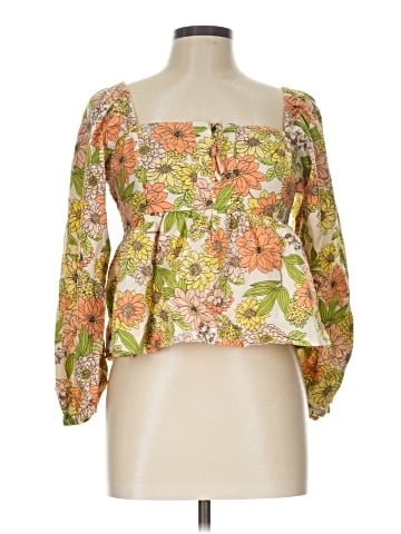J.Crew 3/4 Sleeve Blouse (view 1)