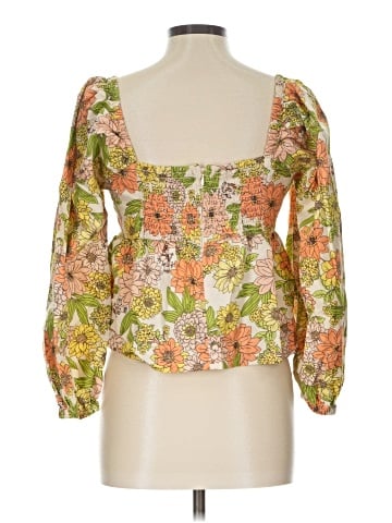 J.Crew 3/4 Sleeve Blouse (view 2)