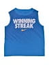 Nike 100% Polyester Blue Sleeveless T-Shirt Size 4 - photo 1