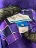 Columbia 100% Nylon Argyle Purple Raincoat Size 18-24 mo - photo 3