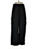 Rachel Zoe 100% Polyester Black Cargo Pants Size L - photo 1