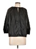 Who What Wear 100% Polyester Black 3/4 Sleeve Blouse Size L - photo 1