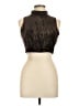 Akira Brown Sleeveless Top Size L - photo 1