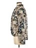 CAbi 100% Polyester Print Ivory Long Sleeve Blouse Size M - photo 5