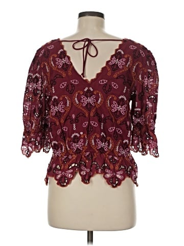 By Anthropologie 3/4 Sleeve Blouse (view 2)
