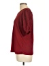 89th & Madison Burgundy Short Sleeve Blouse Size L - photo 5