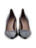 27 EDIT 100% Leather Black Heels Size 8 - photo 2