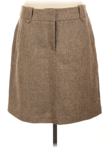 British Khaki Casual Skirt (view 1)