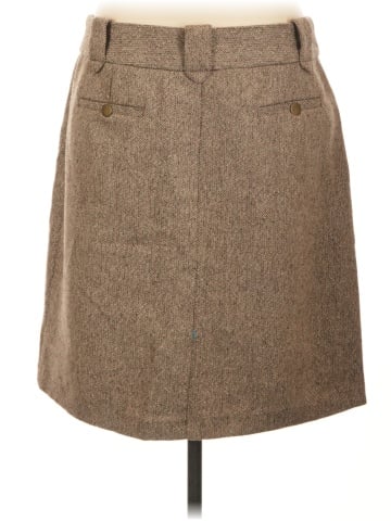 British Khaki Casual Skirt (view 2)