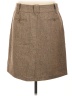 British Khaki Tweed Brown Casual Skirt Size 12 - photo 2