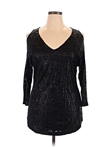 Cache 3/4 Sleeve Top (view 1)