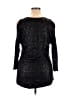 Cache Black 3/4 Sleeve Top Size XL - photo 2