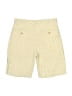 Janie and Jack Checkered-gingham Yellow Shorts Size 4 - photo 2