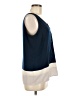 Olive and Oak 100% Polyester Blue Sleeveless Blouse Size M - photo 4