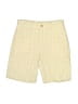 Janie and Jack Checkered-gingham Yellow Shorts Size 4 - photo 1