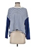 Madewell 100% Cotton Stripes Blue Pullover Sweater Size S - photo 1