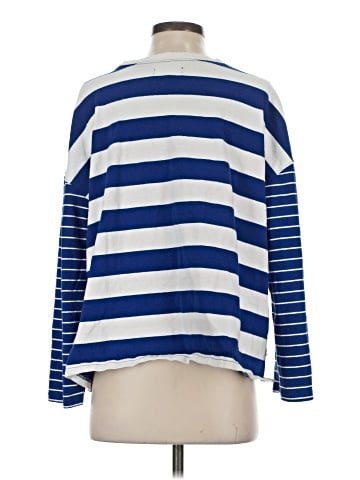 Madewell Easy Long-Sleeve Rugby Tee in Contrasting Stripe (view 2)