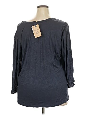 Democracy 3/4 Sleeve Blouse (view 2)