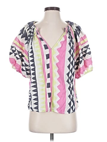 Velvet by Graham & Spencer Short Sleeve Blouse (view 1)