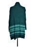 Roaman's 100% Acrylic Teal Poncho Size 14 - 16 - photo 2