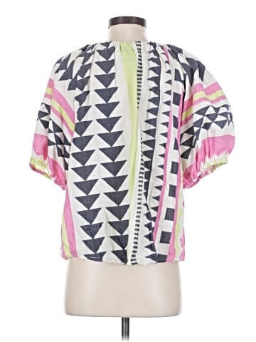 Velvet by Graham & Spencer Short Sleeve Blouse (view 2)