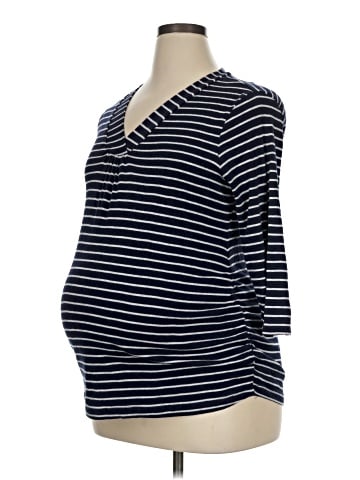 Oh Baby By Motherhood 3/4 Sleeve Top (view 1)