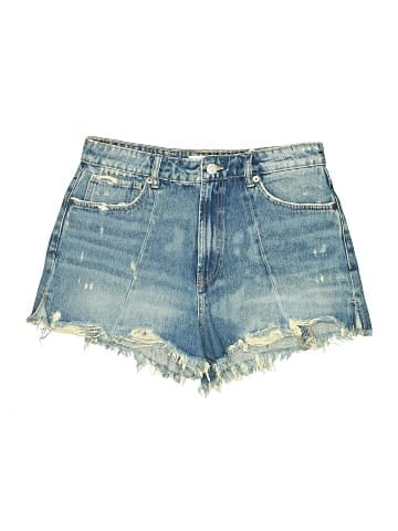 Zara Denim Shorts (view 1)